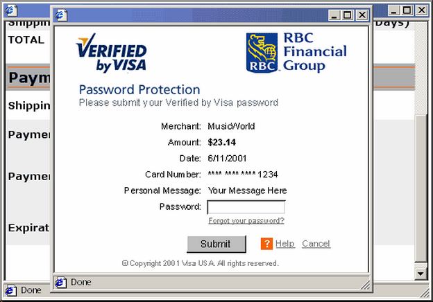 Verified By Visa Rbc Legit