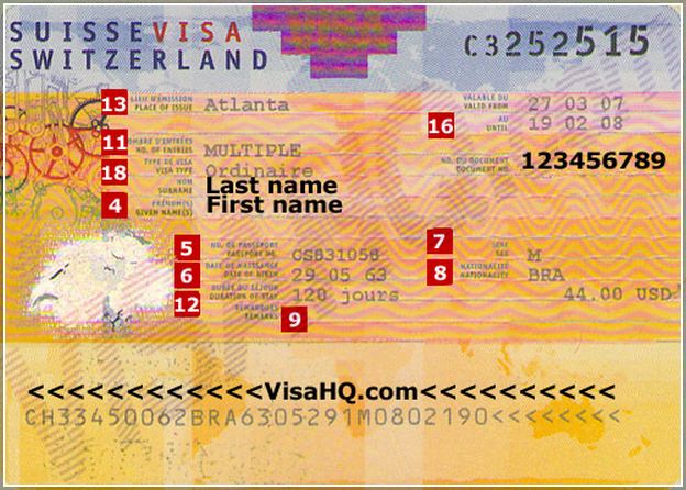 Visa For India From Switzerland