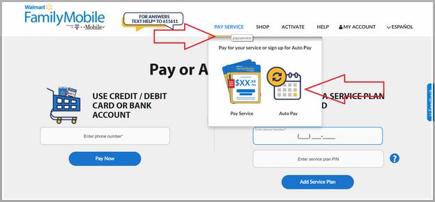 Walmart Credit Card Bill Pay Number