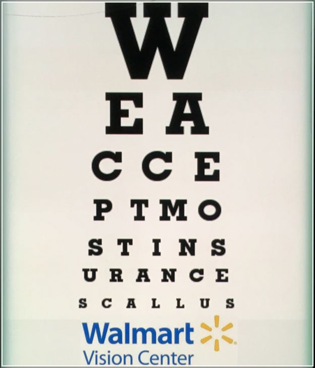 Walmart Eye Center Insurance Accepted