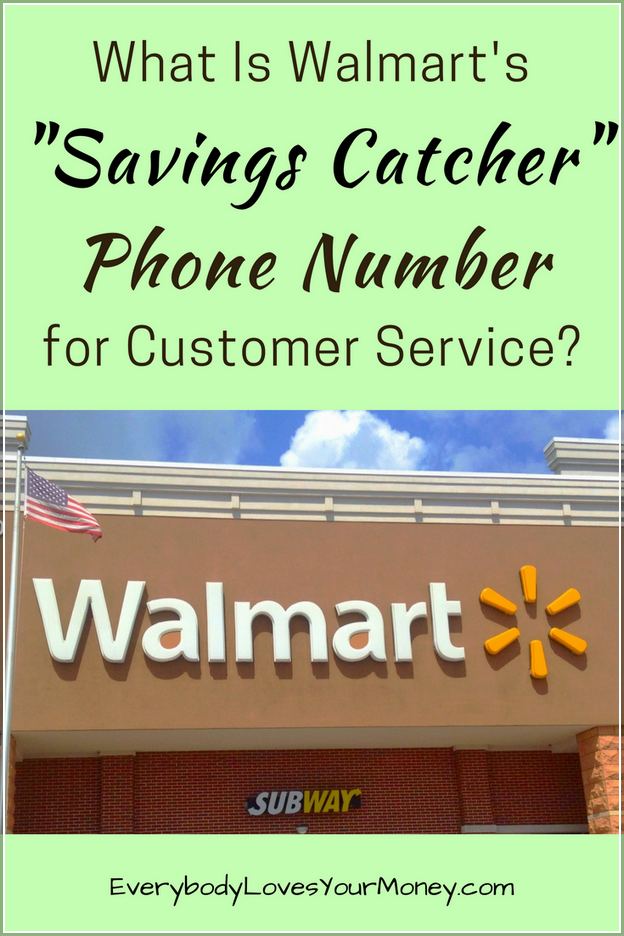 Walmart Savings Catcher Customer Support Phone Number