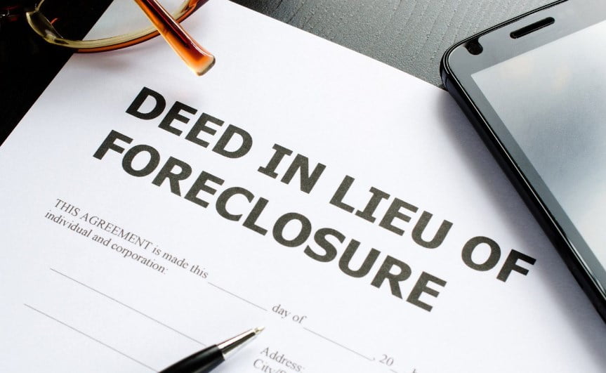 Deed in Lieu of Foreclosure