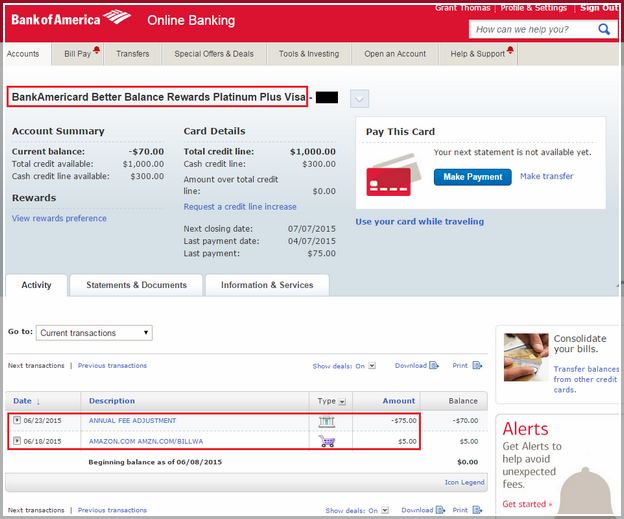 online wire transfer bank of america