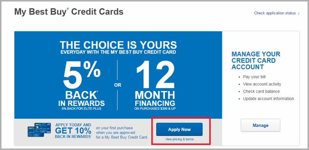 Best Buy Credit Card Application Status Canada