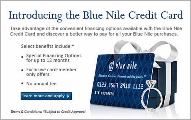 Blue Nile Credit Card Requirements