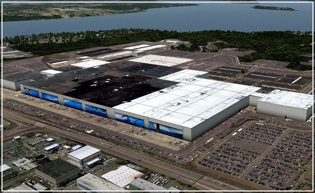 Boeing Everett Factory Size
