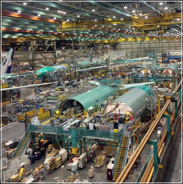 Boeing Everett Factory Tour Video