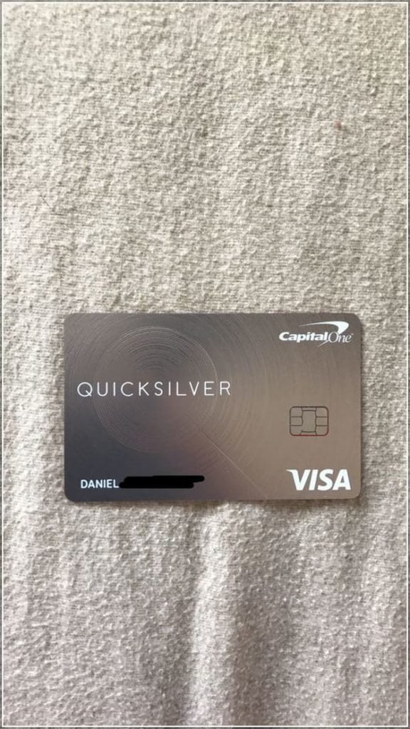 capital one quicksilver one