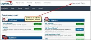 capital one sign in online banking