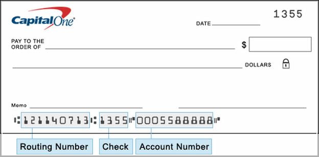 Capital One Wire Transfer Routing Number