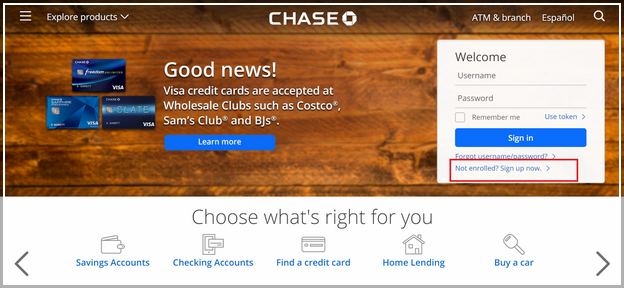 Chase Bank Credit Card Payment Login