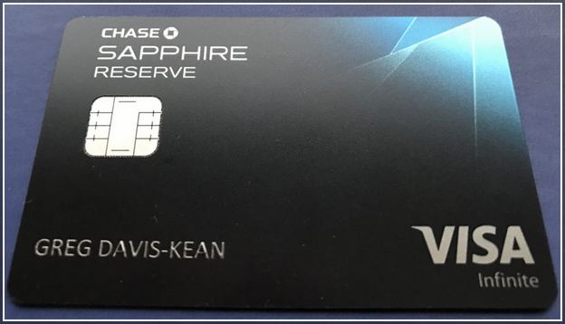 Chase Sapphire Reserve Authorized User Card