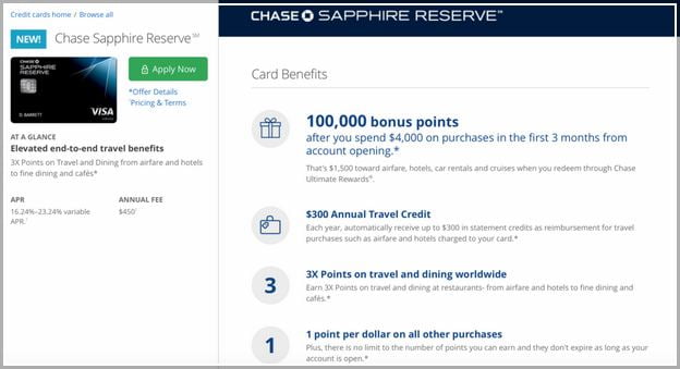 Chase Sapphire Reserve Phone Number