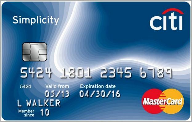 Citi Simplicity Credit Card Login