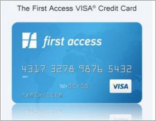 First Access Credit Card Online Login