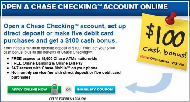 Free Online Checking Account No Opening Deposit Bad Credit