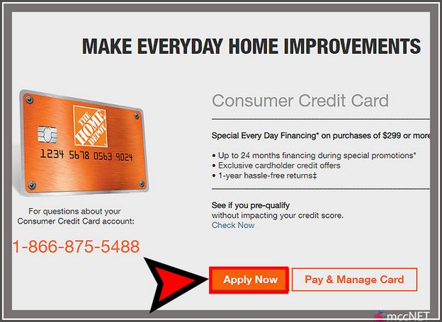 Home Depot Credit Card Pay By Phone