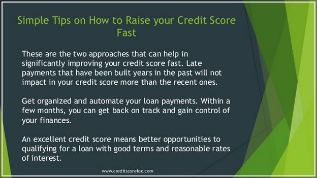 How To Increase Your Credit Score Fast