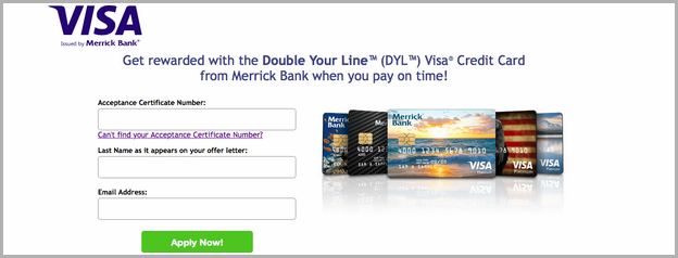 Merrick Bank Credit Card Pre Approval