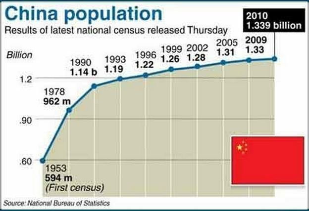 Population In China Facts