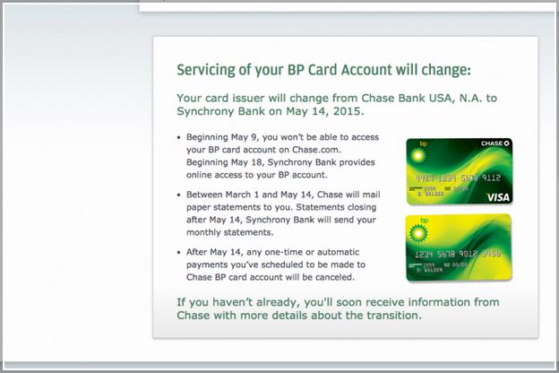 Synchrony Bank Bp Credit Card Bill Pay