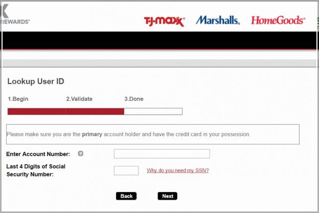 Tj Maxx Credit Card Payment By Mail