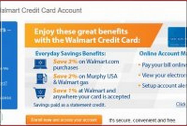 Walmart Credit Card Balance Login
