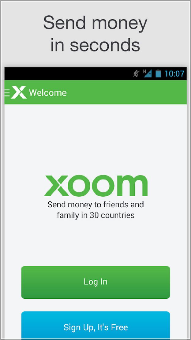 Xoom Send Money